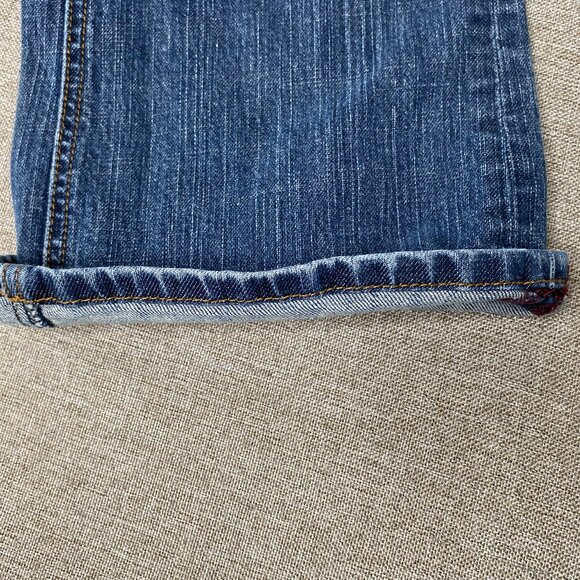 Tommy Hilfiger Denim Jeans Women's 10S Mid Rise Blue Distressed Casual Pants - Picture 9 of 14